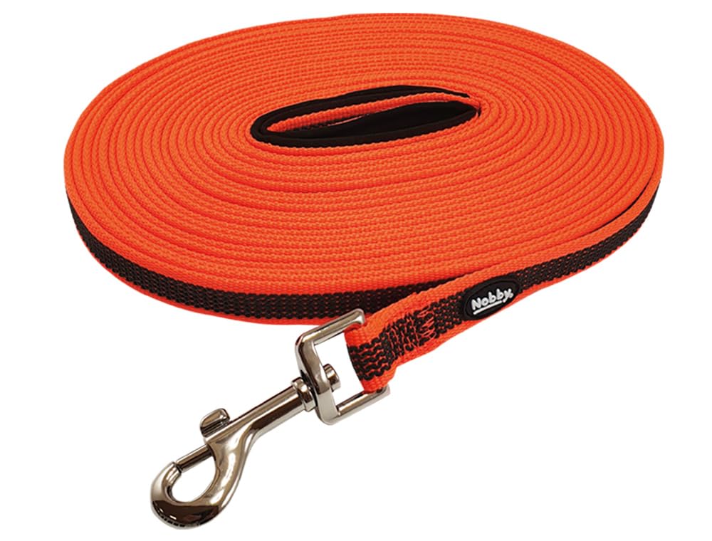 Nobby 80646-04 Recall Lead Anti-Slip Neon Orange Length 15 m Width 17 mm