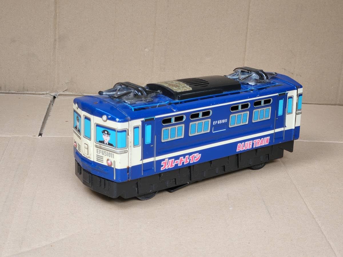 Sa034) 上野製作所 ブルートレイン ブリキ レトロ Sa034) 上野製作所 ブルートレイン ブリキ レトロ Sa034) 上野