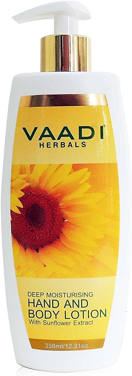 Vaadi HerbalHand and Body Lotion with Sunflower Extract, 350g