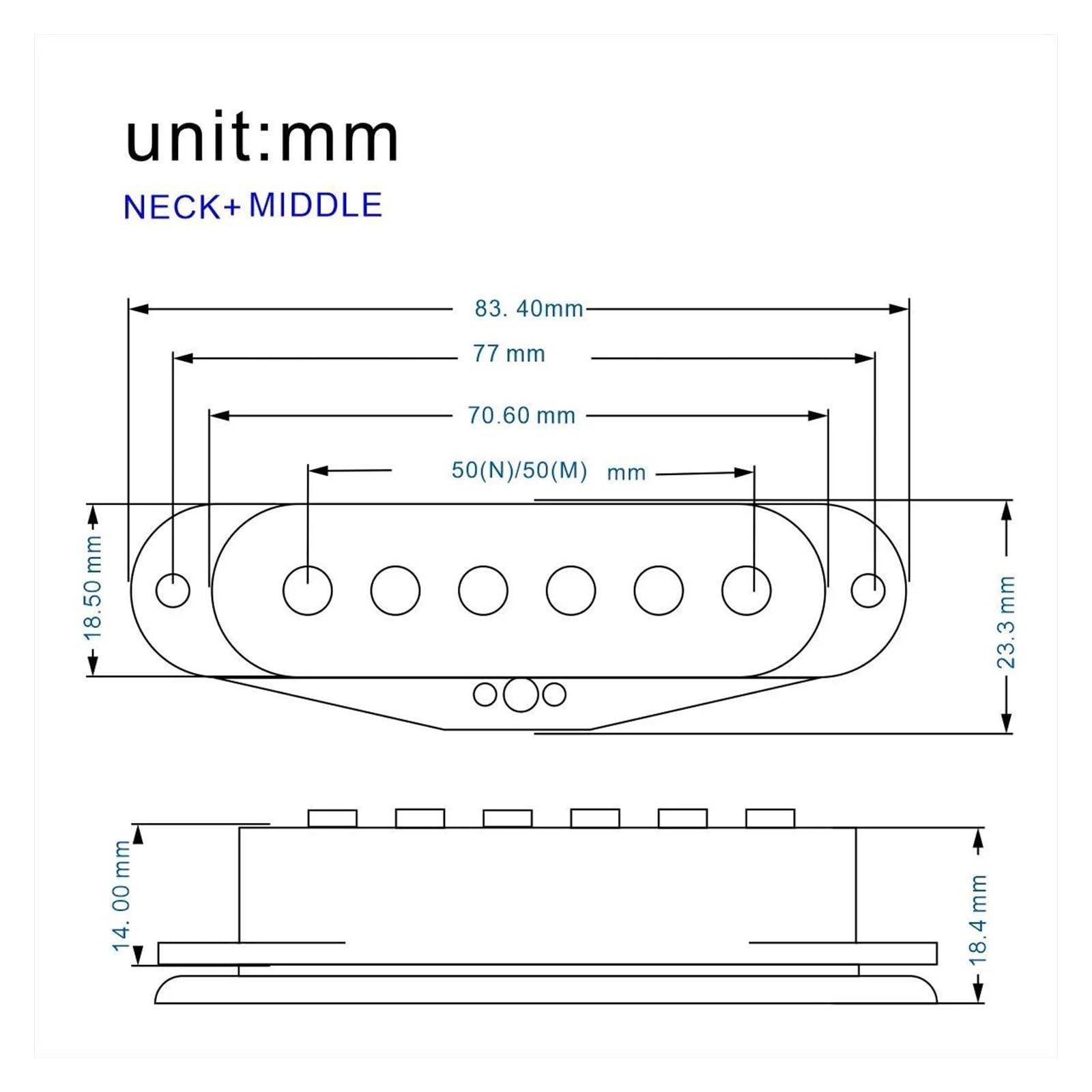 3 Teiliges Cremefarbenes Alnico 5 Single Coil Tonabnehmer Und Hot Dual Track Set Für SSS E Gitarren Zubehör