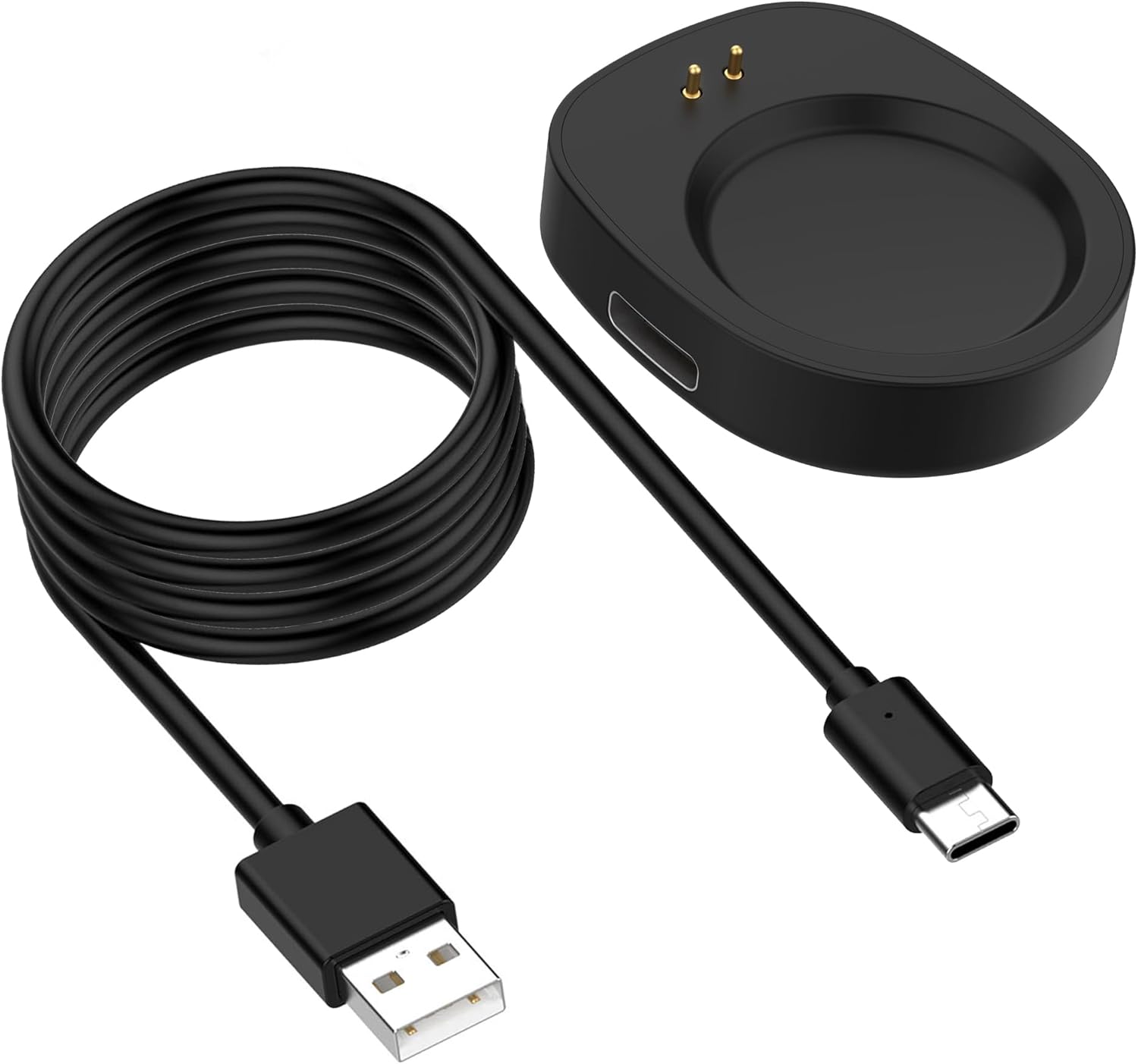 NovemFoal Detachable Type-C Charging Dock with integrated USB-A cable