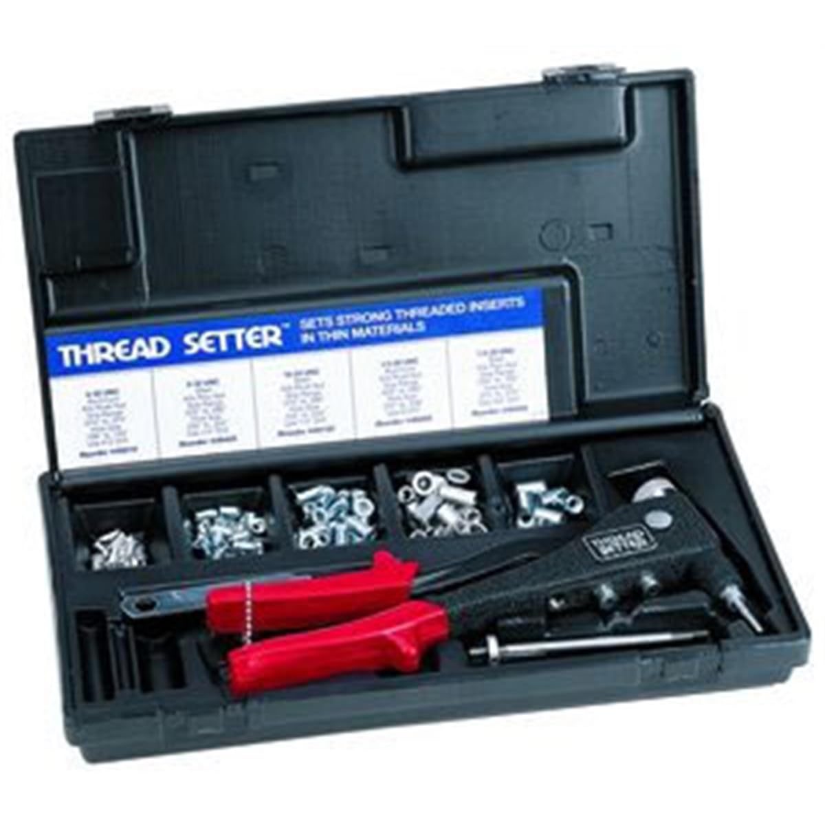 Amazon.com: Marson M39301 RN-1 Rivet Nut Kit W/ #6-32, 8-32, 10-24 