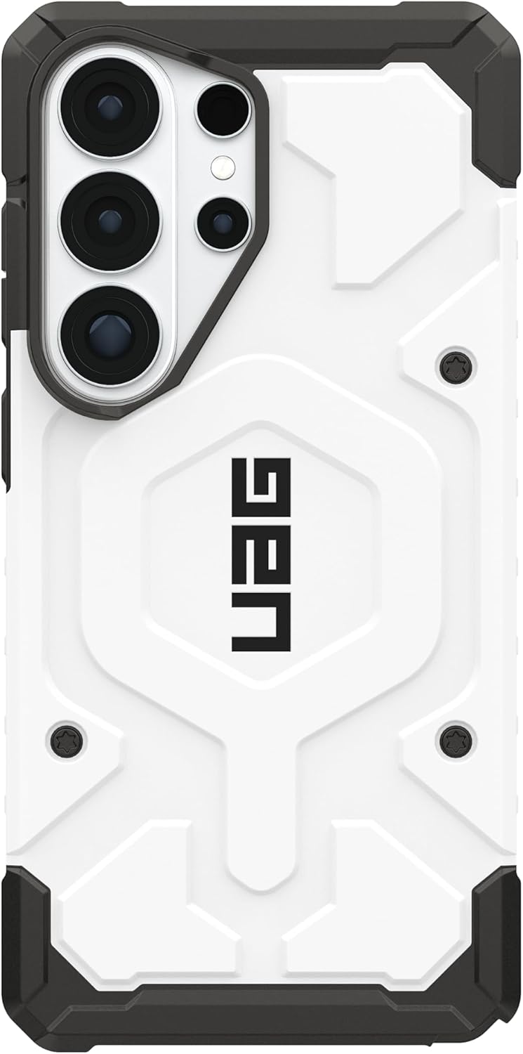 URBAN ARMOR GEAR UAG for Samsung Galaxy S26 Ultra Case 6.9" Pathfinder - Magnetic Charging Compatible Rugged Military Drop Tested Protective Cover, White