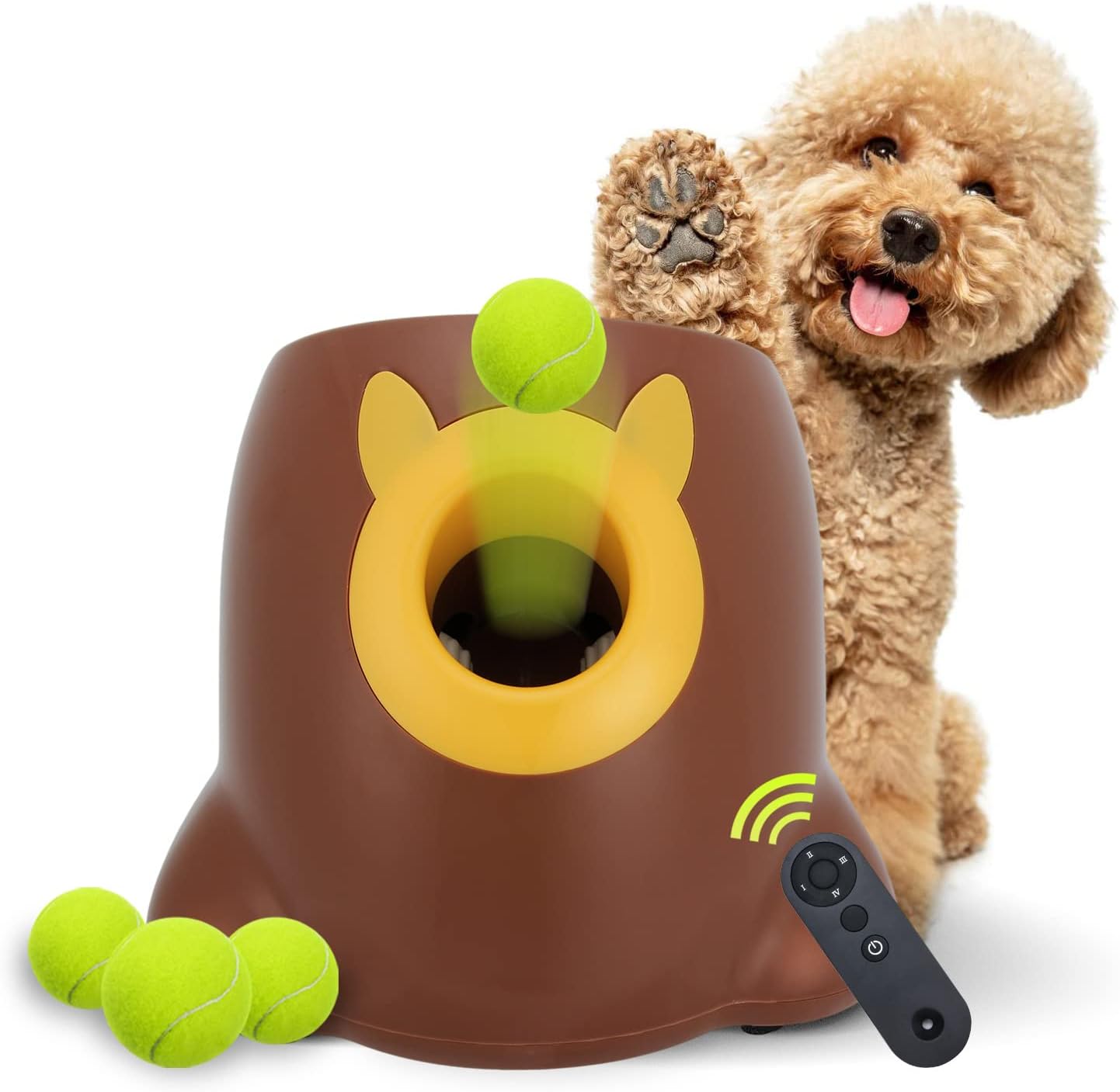 Dog Automatic Ball Launcher Interactive Dog Fetch Machine