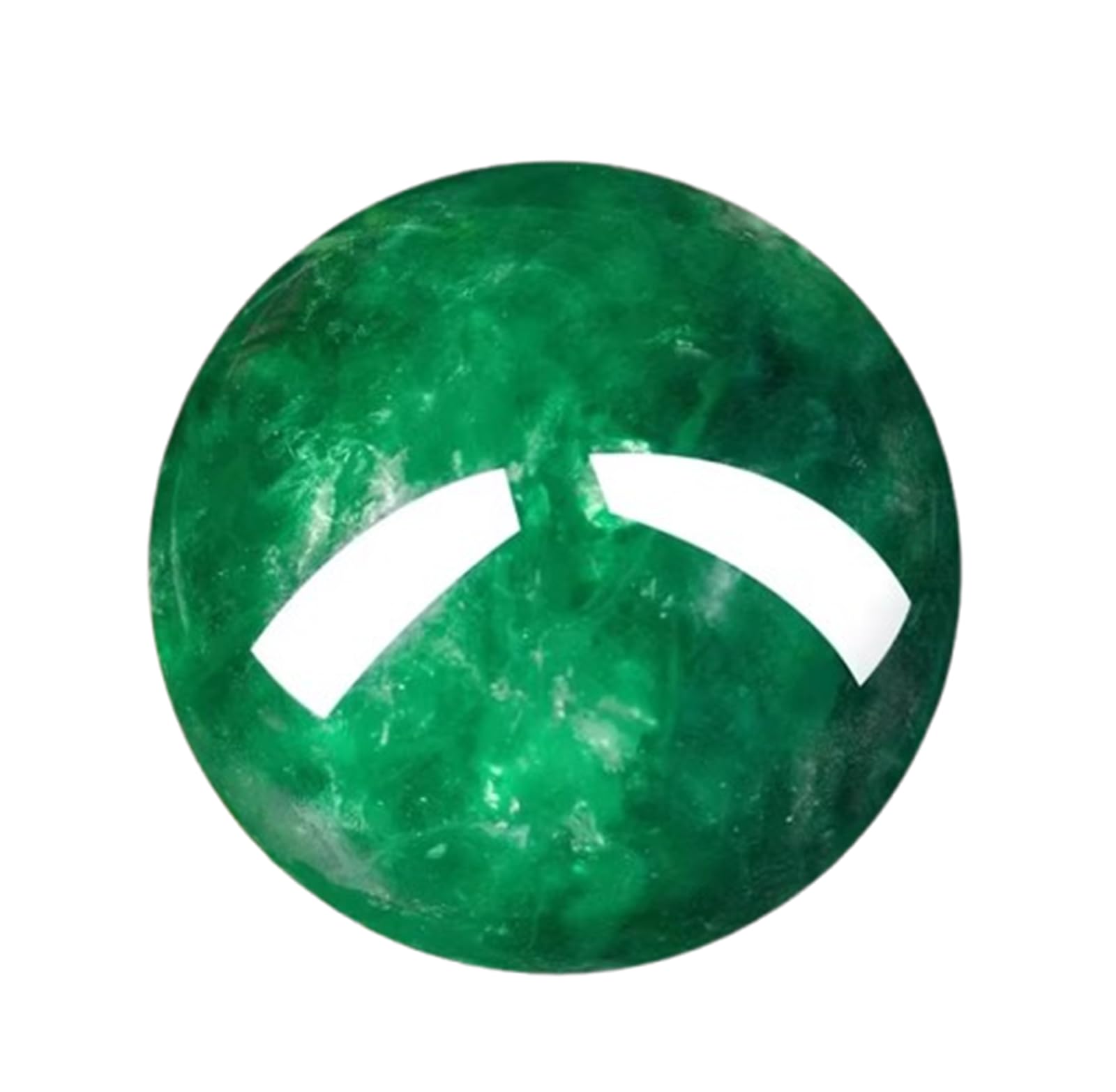 SSOPTMCB Crystal Quartz Spheres, Green Fluorite Ball,Polished Divination Decorative Sphere with Wood Stand,Lucky Decor Balls,6cm Gemstone Stone