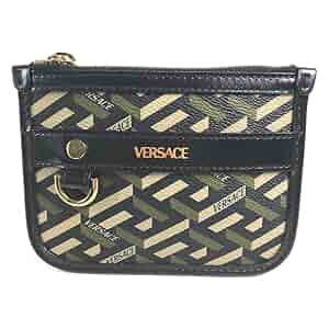 Amazon | [Versace] (ヴェルサーチ) 総ロゴ ラグレカ ベルト