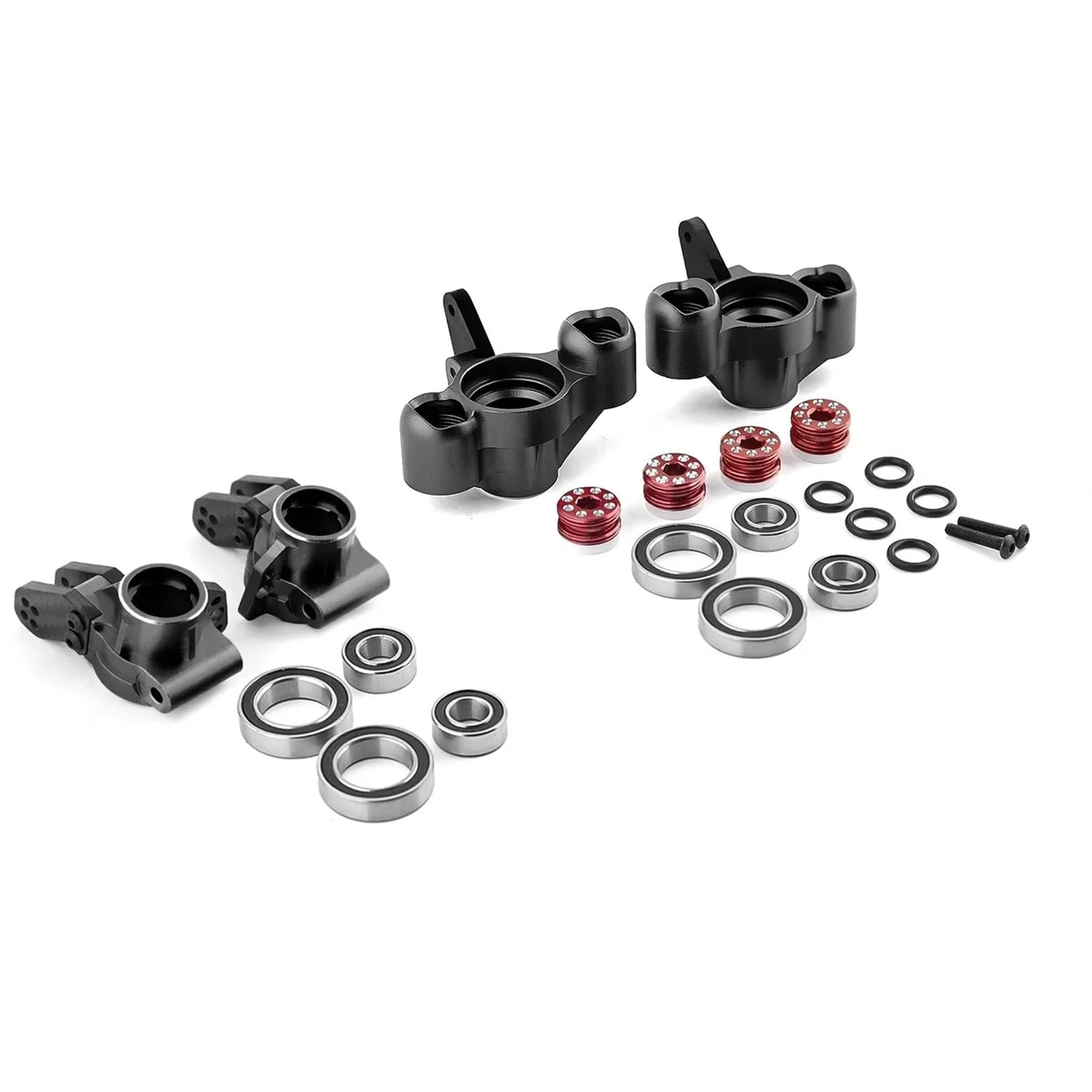 Per Arrma Per Kraton Per Outcast Per Notorious Per BLX 6S 1/8 Sterzo In Metallo Blocchi Mozzo Posteriore Carrier RC Parti Automobili Ricambi Modellini RC