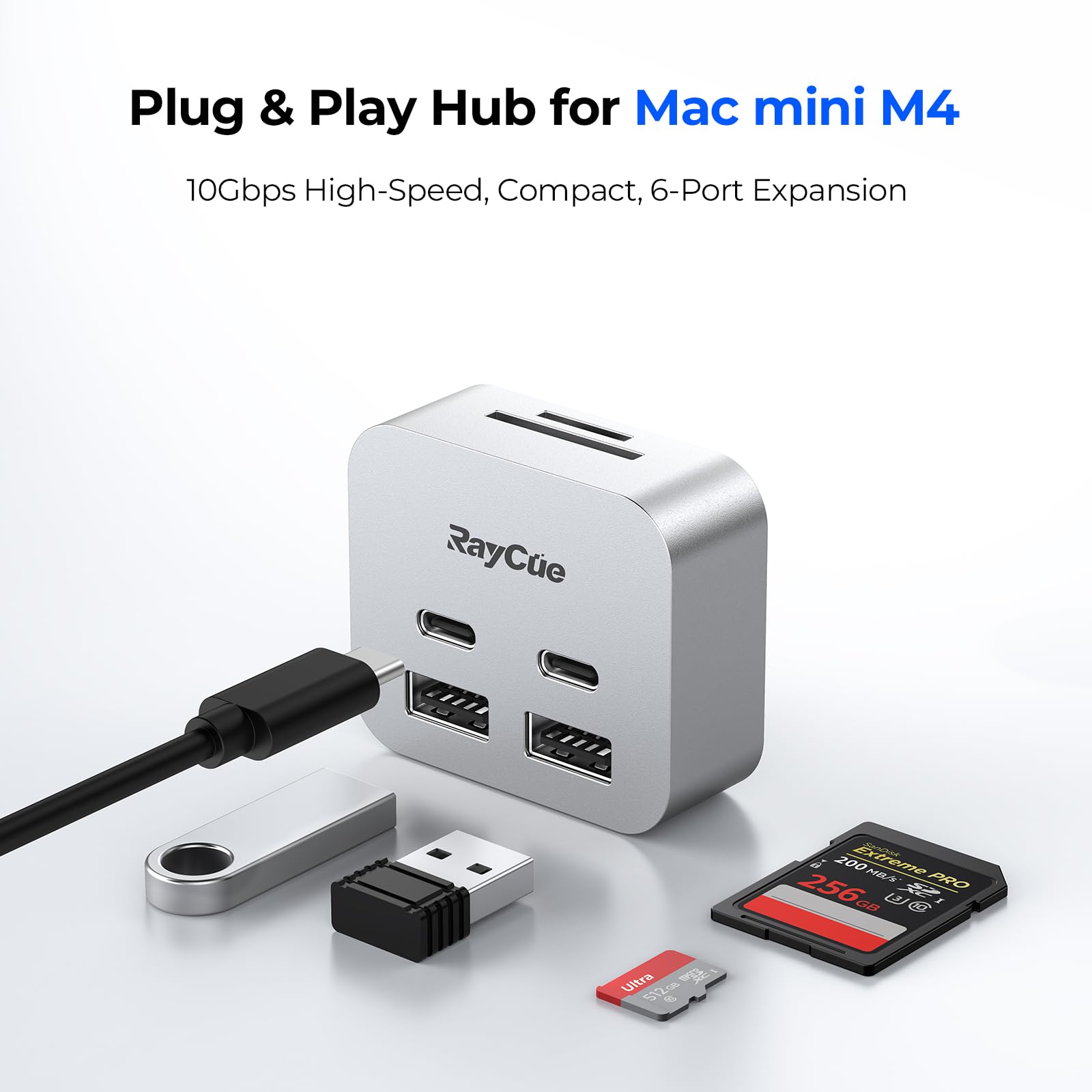 RayCue MiniPack – The Ultimate Expansion Dock for Mac mini M4