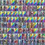 【Hohe Qualität&nicht leicht reißen】Alle Pokemon Sammelkarten ist mit hochwertigem Papier bearbeitet. Die Qualität der Karte ist zuverlässlich. Buntes und klares Bild, nicht leicht zu zerreißen.
