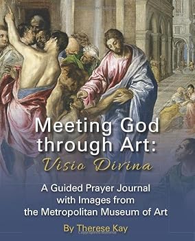 Paperback Meeting God through Art: Visio Divina: A Guided Prayer Journal with Images from the Metropolitan Museum of Art Book