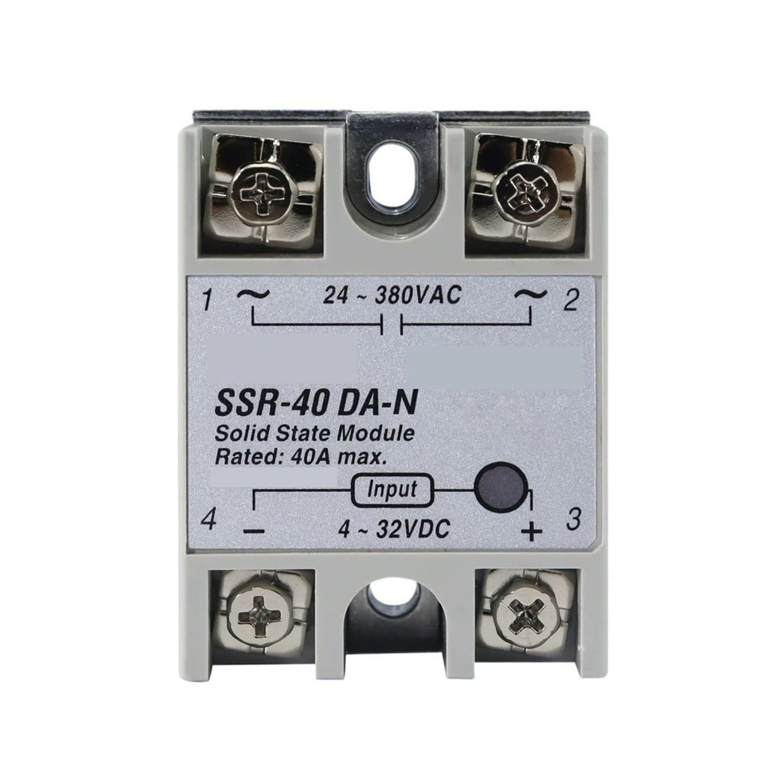 Relè a stato solido 5 pezzi SSR-40DA-N 40A