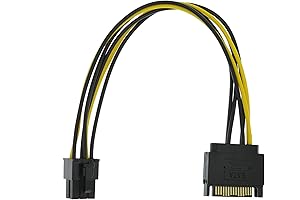 SATA 15 Pin to 6 Pin: Power Your GPU with Reliable Energy