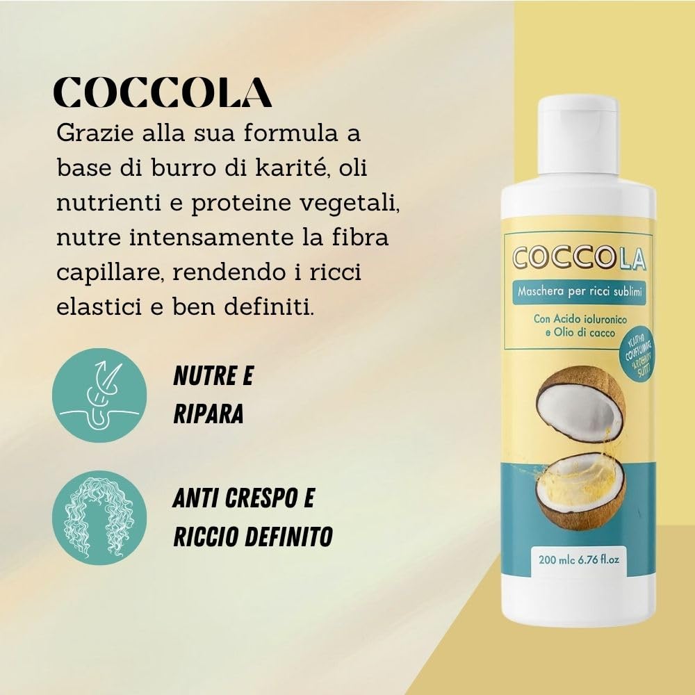 Kit Trattamento Capelli Ricci Uomo e Donna | Shampoo, Balsamo e Maschera, Con Cheratina e Olio di Argan, Fortificante e Nutriente, Definizione e Idratazione