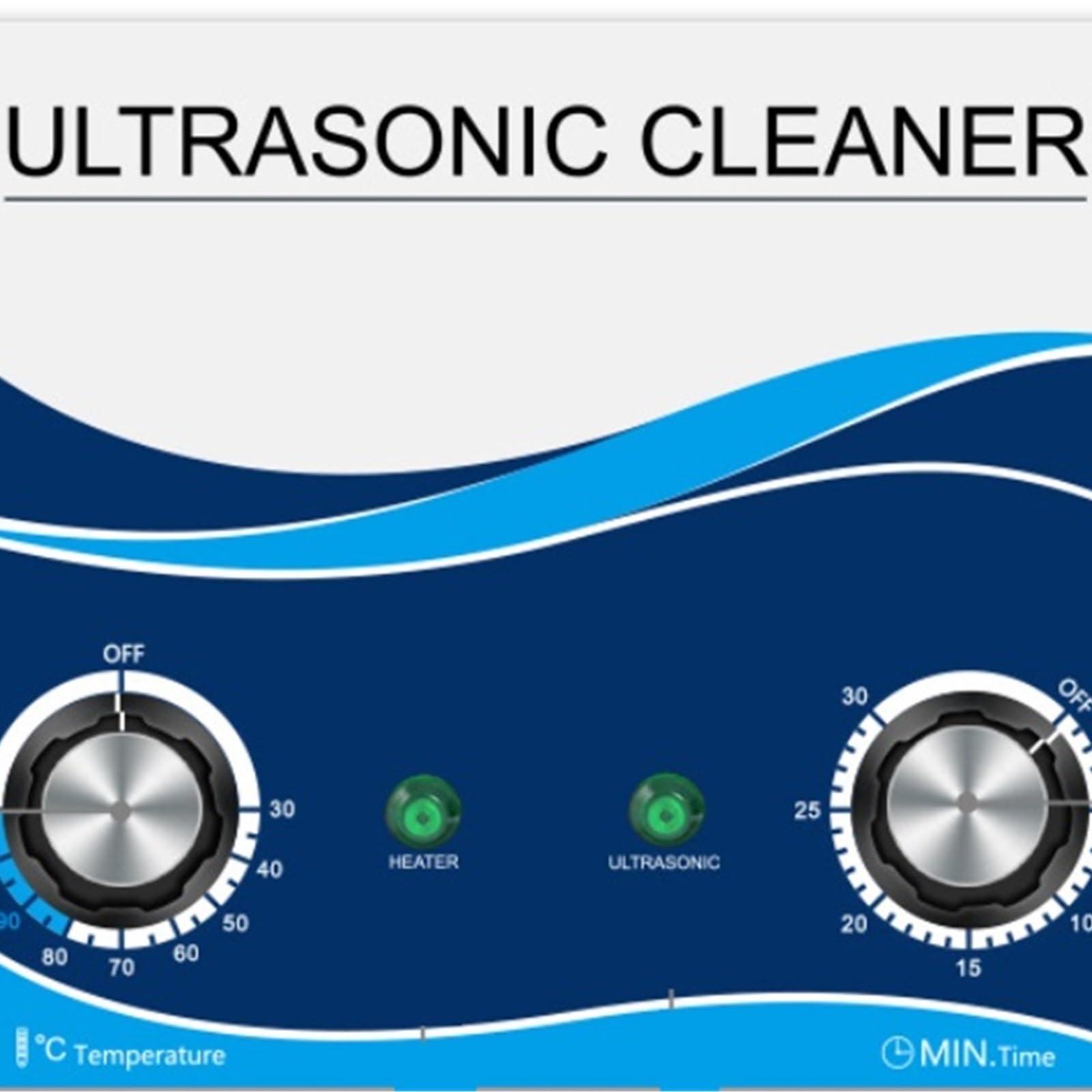 Nettoyeur à ultrasons 6,5 L pour utilisation en laboratoire - Matériel dentaire, moules et circuits imprimés : dissolvant de cire et d'huile, nettoyage de lunettes de montre de bijoux