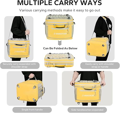 Miniatura 20 de Bolsa impermeable de PVC para cubierta de paddleboard, 40 latas Sup Deck Cooler Bag,Bolsa enfriadora para paddleboard,Bolsa térmica para lonchera