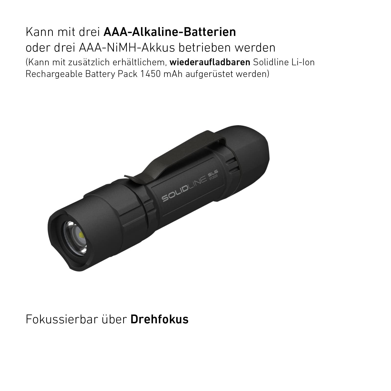 懐中電灯　ハンディライト　 レッドレンザー　SL6 楽天市場】LEDLENSER レッドレンザー ソリッドライン SL6