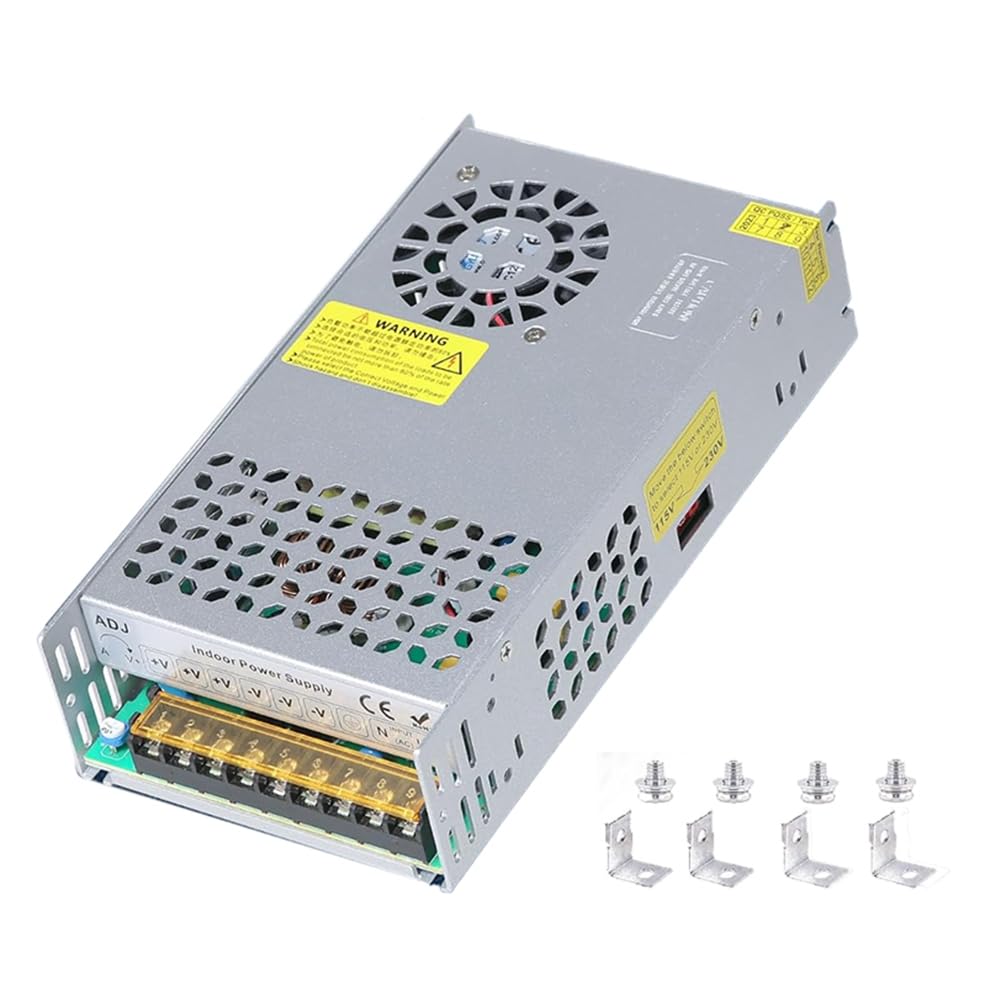 pofaa DC 36V 16.7A 600W Power Supply 110V AC to 36V Converter Switching Power Supply Transformer for 36Volt Winch