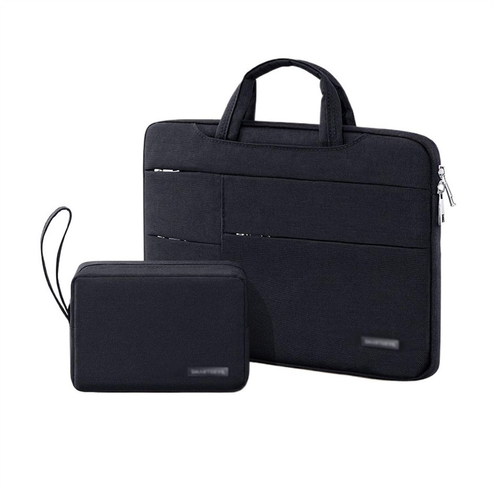 Custodia per tablet Custodia protettiva for tablet PC Borsa for laptop da 15,6 pollici Valigetta lavoro leggera Zaino per laptop(Nero)