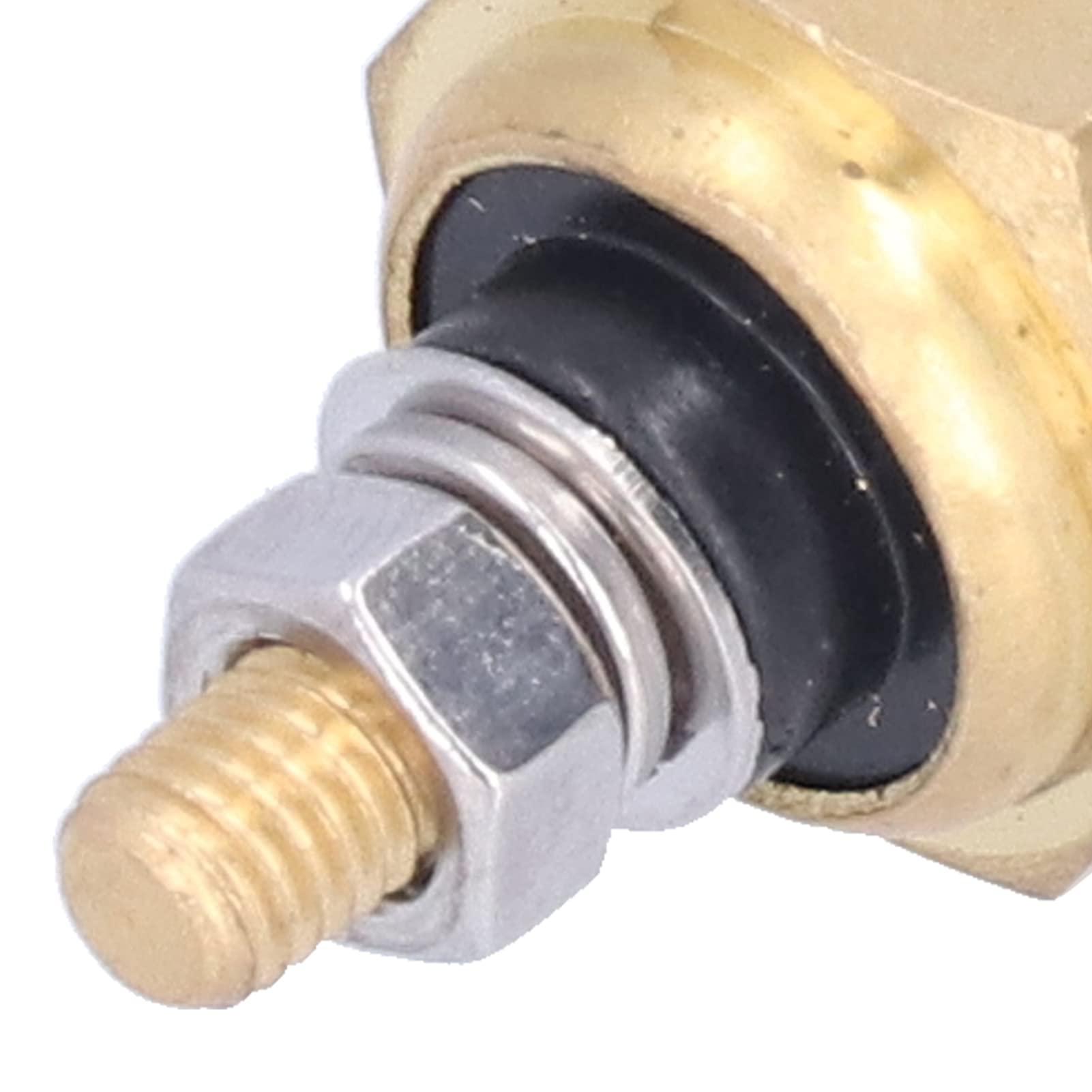 Sensore Temperatura Acqua, Materiale Bronzo, Accessorio Professionale per Escavatore, Compatibile con 3TNE78 3TNE82 4TNV94, Ideale per Macchinari Pesanti