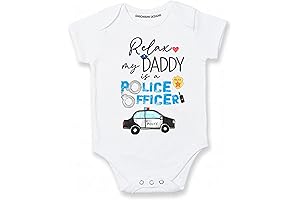 My Daddy is a Police Officer Baby Bodysuit
