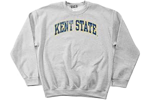 Kent State Golden Flashes Vintage Arch Crewneck Sweatshirt