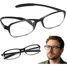 Reading Glasses,Blue Light Blocking Readers Glasses for Men Women,TR90 Unbreakable Eyeglasses for Reading, Electronic Products,Family Use,+2.50Pack of 2