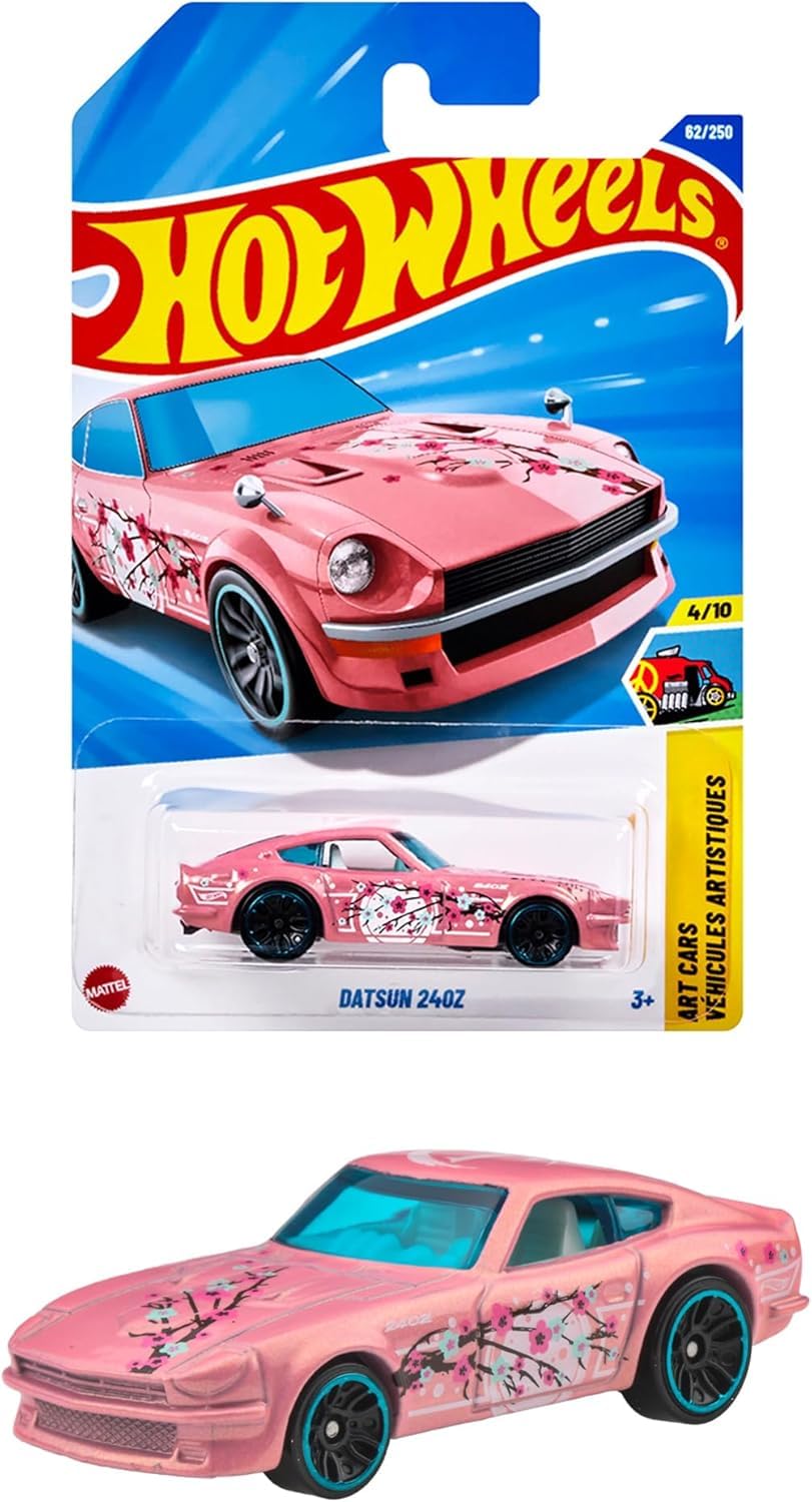 Hot Wheels JFN33 Basic Car, Datsun 240Z Ride On Toy, Mini Car