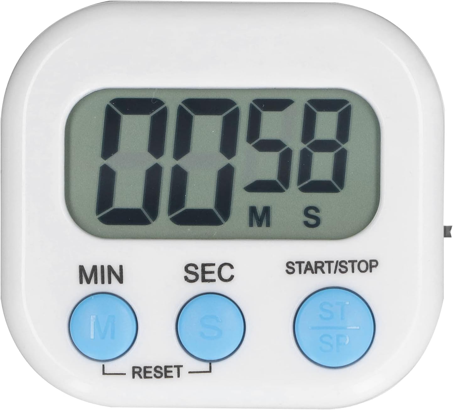 Mini Electronic Timer, 0-99 Minutes 59 Seconds Digital Timers for Classroom for Kitchen Baking
