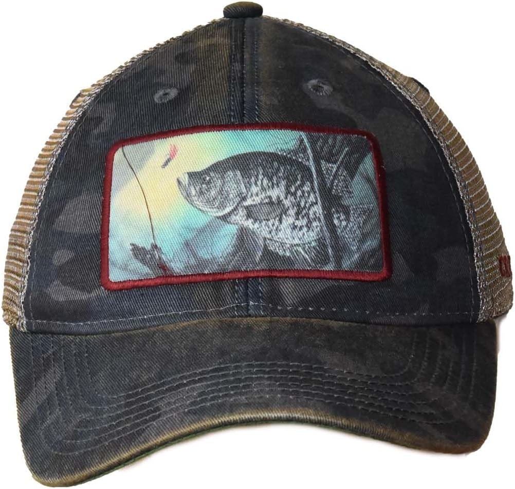 Crappie 1 Trucker Hat - Legacy Old Favorite Trucker - Image 2