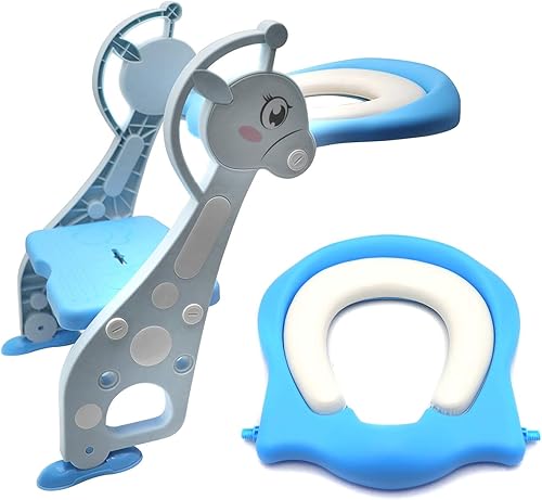 Vista 88 de HTTMT - Escalones infantiles con asiento de bebé para baño, ET-BABY001/002 Verde