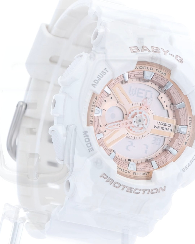 BABY-G BA-110-7A1JF ホワイト腕時計 BA-110-7A1JF | CASIO