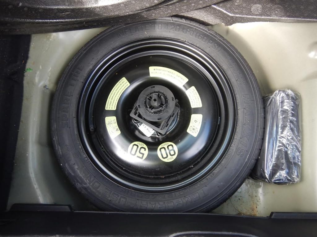 Kit Ruotino di Scorta 16" compatibile Peugeot 208 (2019) con Cric e Accessori