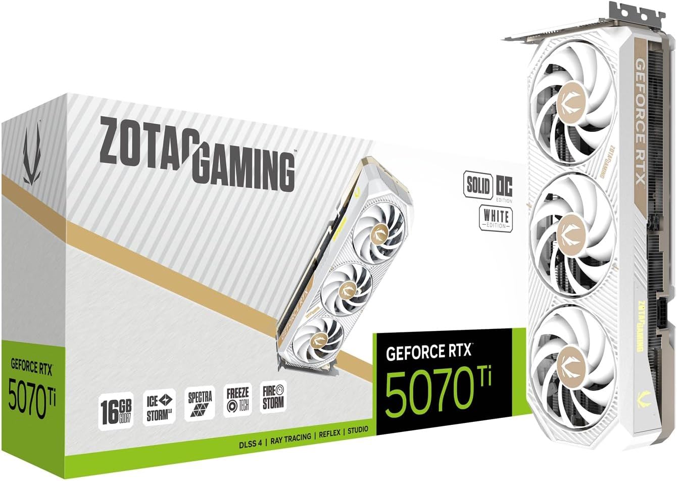 ZOTAC Gaming Geforce RTX 5070 Ti Solid Core Oc Nvidia 16 Gb, W129163520 (Solid Core Oc Nvidia 16 Gb Gddr7)