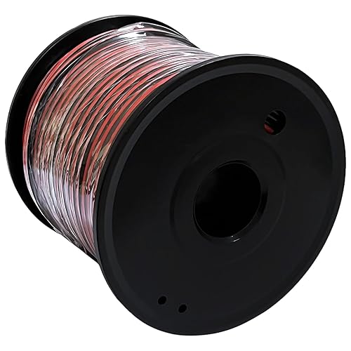 Vista 46 de Cable eléctrico 2468 VW-1 FT1 (100 pies) calibre 16 2 conductores, cable de cobre estañado trenzado sin oxígeno de 2 cables, 16 AWG 2 cables, cable