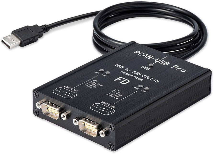 Amazon.co.jp: PCAN FD IPEH-004022 と互換性のある USB to CAN FD は