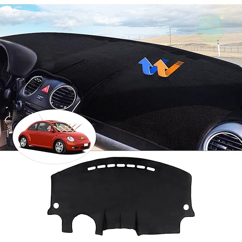 Cartist Dash Cover for Volkswagen Beetle 1998-2010 Accessories Dashboard Cover Mat Non-Slip Pad Carpet Sunshield Protector