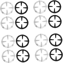 Luxshiny 16 Pçs Fogão A Gás Tripé Queimador Redutor Anel De Metal Fogão A Gás Prateleiras De Fogão A Gás Grelha De Metal Pote Suporte De Fogão Suporte De Fogão A Gás Ferro A Gás Fogões A