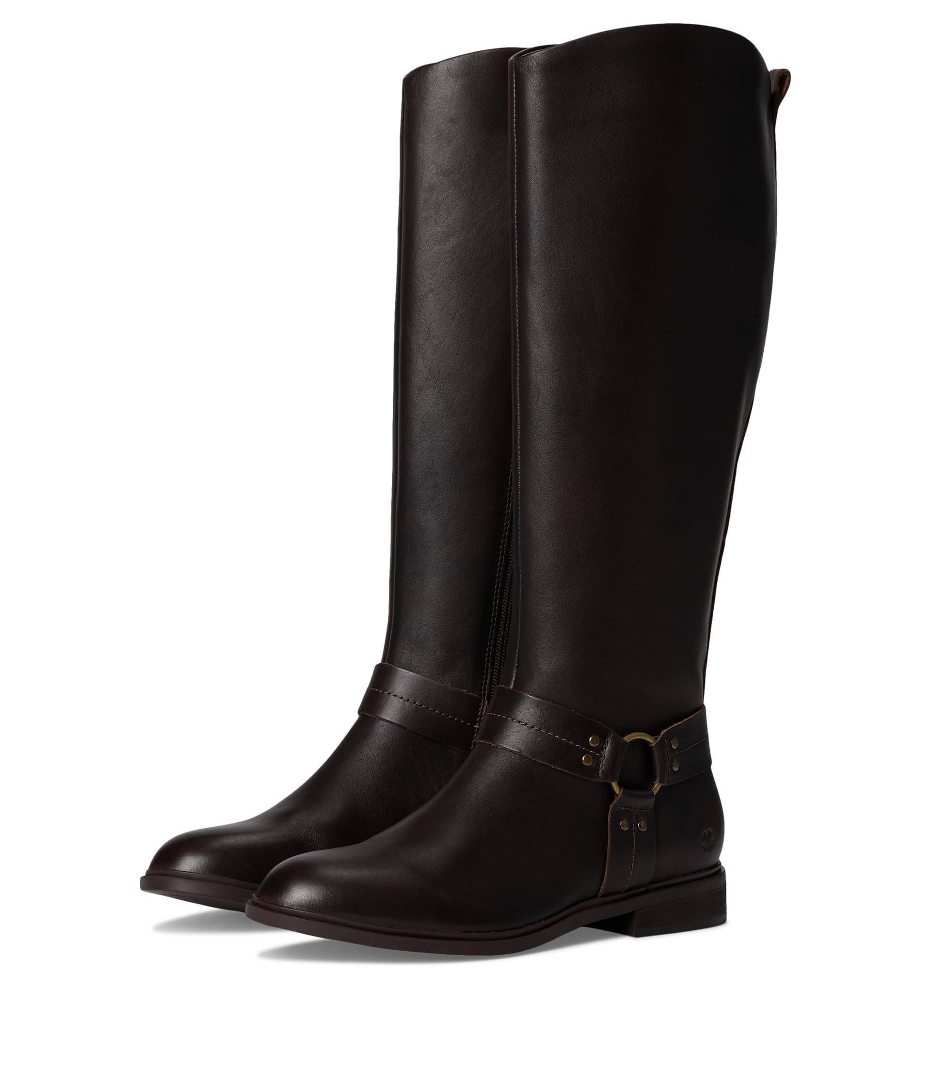 Lucky Brand Womens Hamila O-Ring Harness Boots Knee High