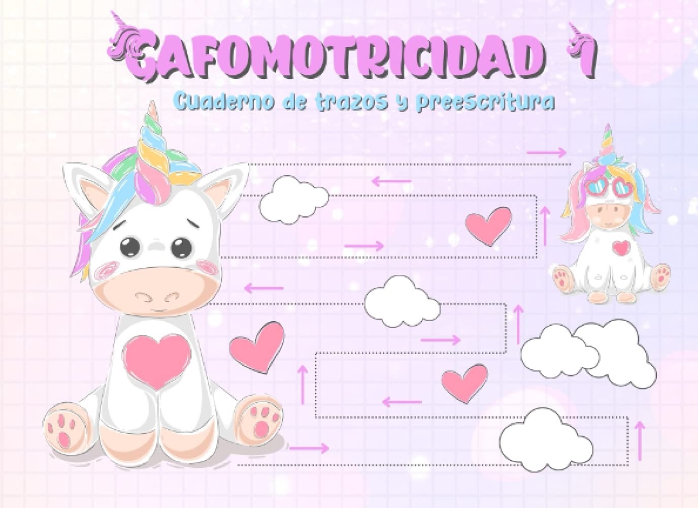 Grafomotricidad 1: Cuaderno de trazos y preescritura - Diseñado para mejorar el manejo del lápiz y la psicomotricidad fina infantil - Repasar líneas y ... de grafomotricidad para niños de 3 a 5 años.
