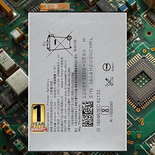 Image of Original LIP1653ERPC 3580mAh Battery Replacement for Sony Xperia XA2 Ultra with 1 Year Warranty* (Black, H4233)