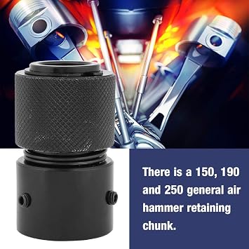 Air Chisel Retainer Replacement Chuck Snap Release Holder for Pneumatic Hammer Fits 150 190 250 Air Hammers Retaining Tool