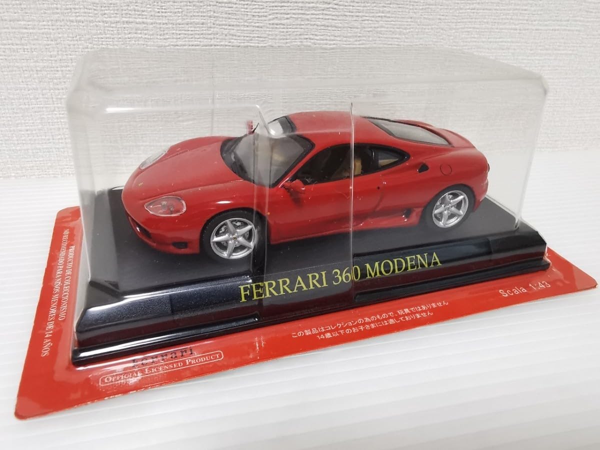 【超希少品】Ferrari F360 Modena ミニカー 1/43 Amazon | アシェット 公式フェラーリコレクション Ferrari 360 MODENA