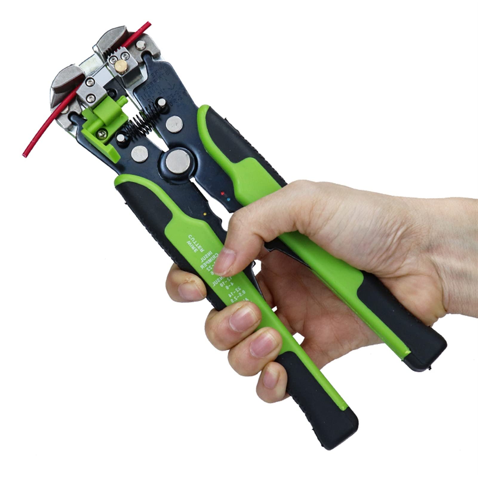 Pelacables/cortador/engarzadora Terminales de stripper Stripper automáticos Alicates de Crimp Cutter Cutter Herramientas multifuncionales de alta precisión Herramientas de mano conjuntos Para pelar ca