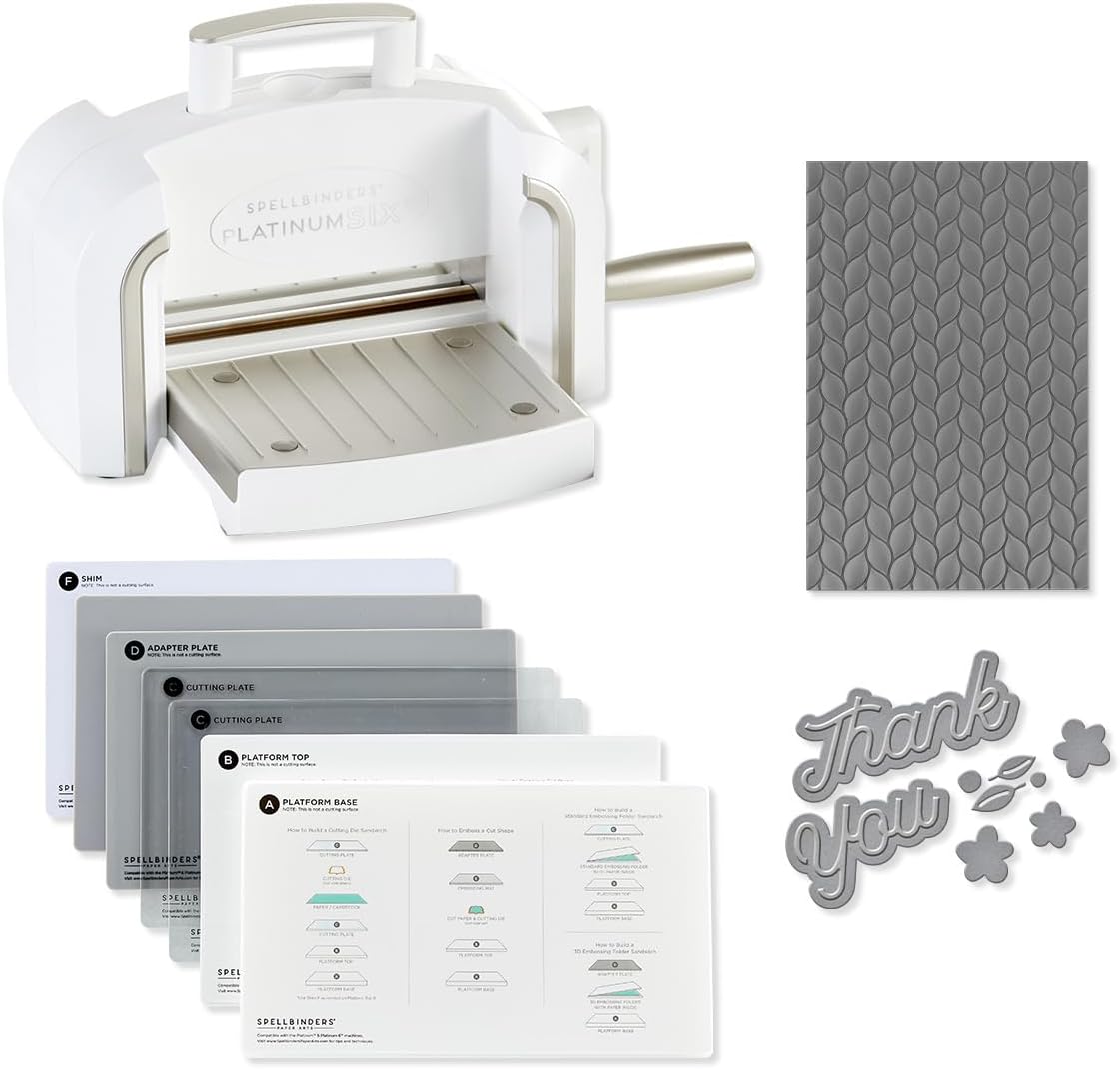 SPELLBINDERS DIE Cutting Machine White ONE Amazon co uk Home Kitchen Spellbinders die cutting machine white one amazon co uk home kitchen