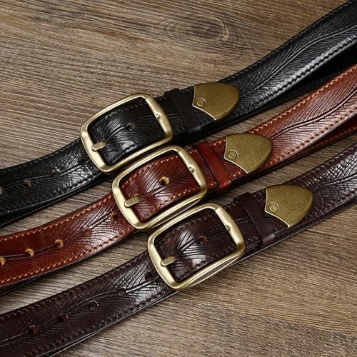 Ceinture double face en cuir véritable pour ne plus changer d'accessoire - 6