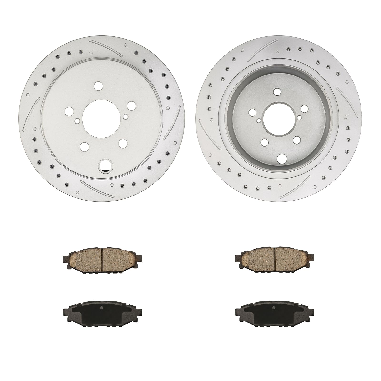 Discos De Freno Delantero Para Subaru Xv Crosstrek High Performance - Brake Pak