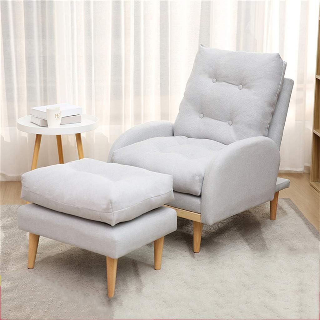 aliante reclinabile con pouf