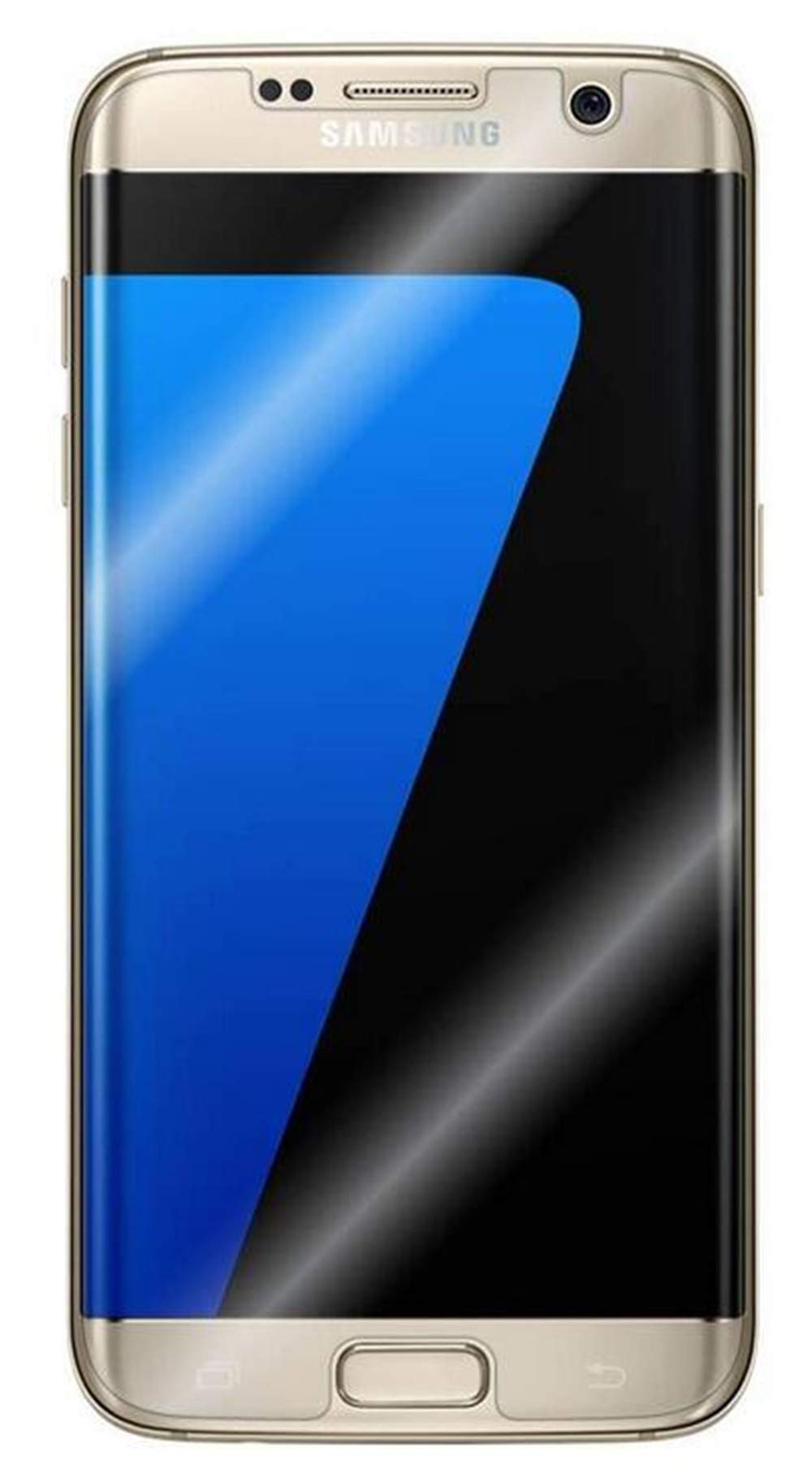 [16 Pack] LHYIN Galaxy S7 Edge Tempered Glass Screen Protector,[Anti-Fingerprint] [Scratch Resist] Tempered Glass Film Screen for Samsung Galaxy S7 Edge [Non-Full Screen]