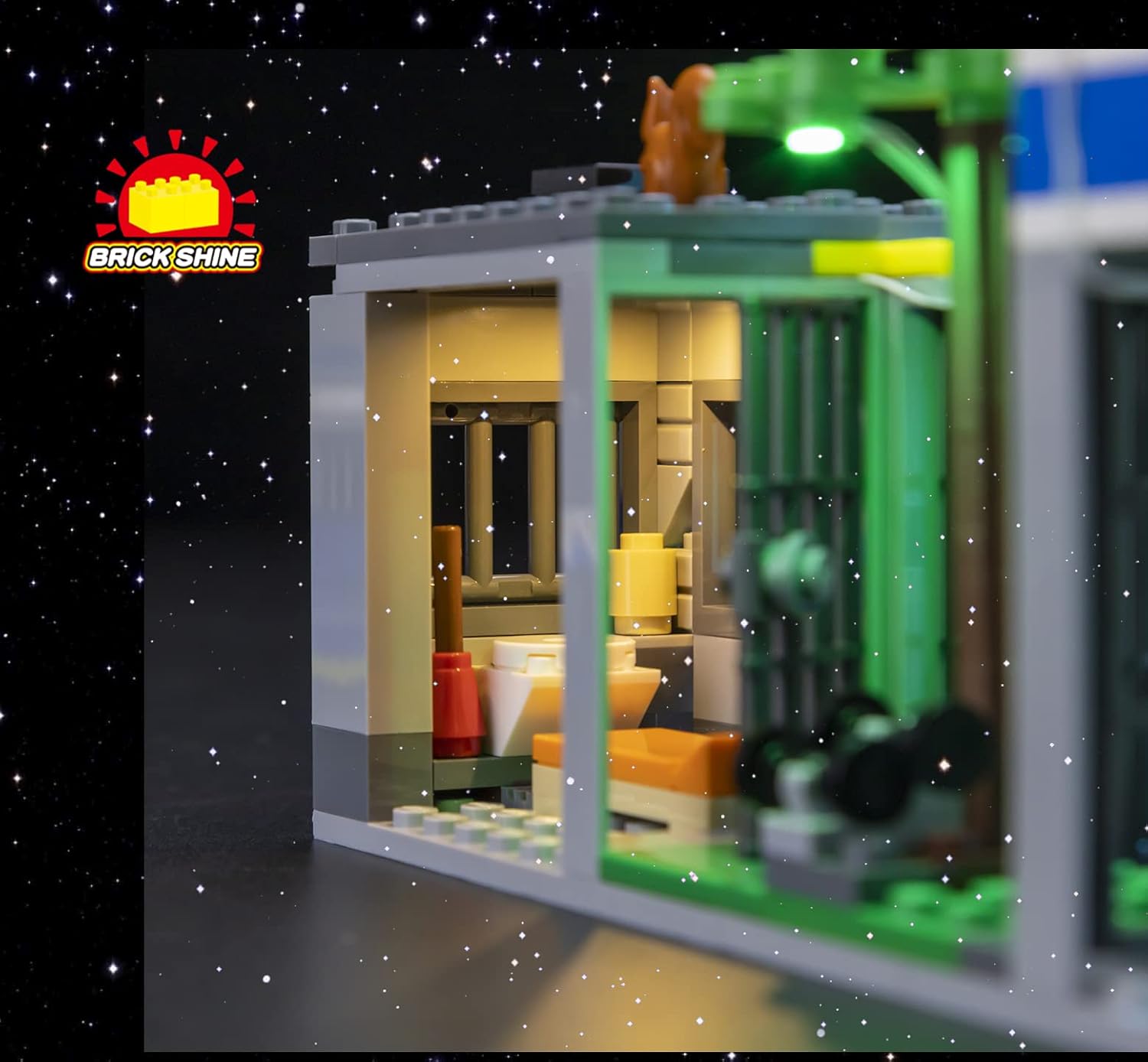 GC Light kit for Lego® Police Station 60316 (Lego Set is not Included) (Classic)