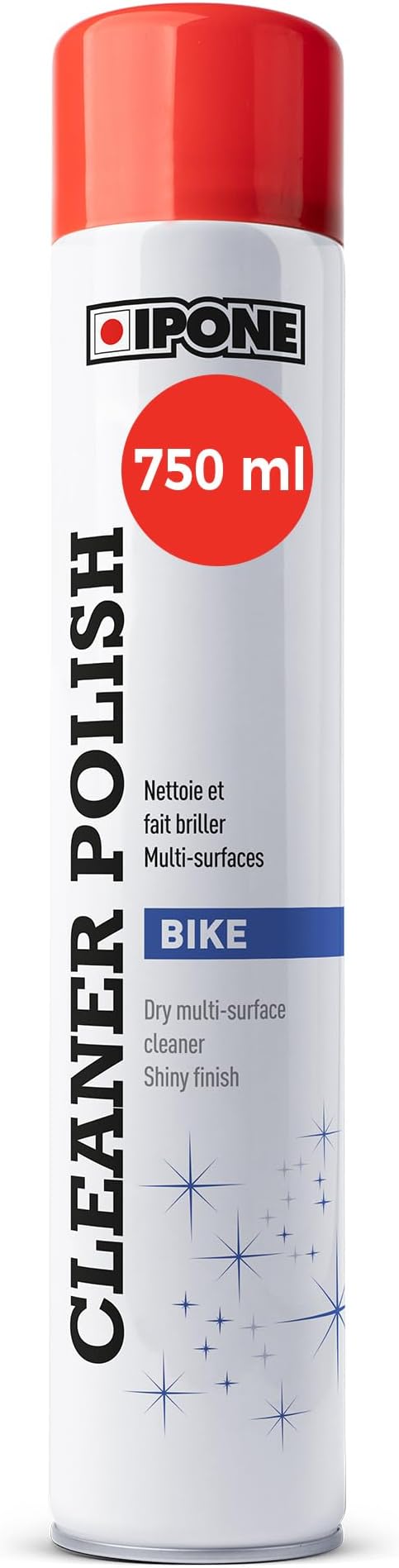 Kit Manutenzione Catena Moto Off-road IPONE: Sgrassatore 750ml + Lubrificante X-TREM 750ml + Spazzola A 3 Facce